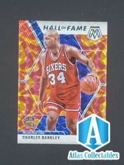 2019-20 Panini Mosaic #282 Charles Barkley Orange Reactive Prizm